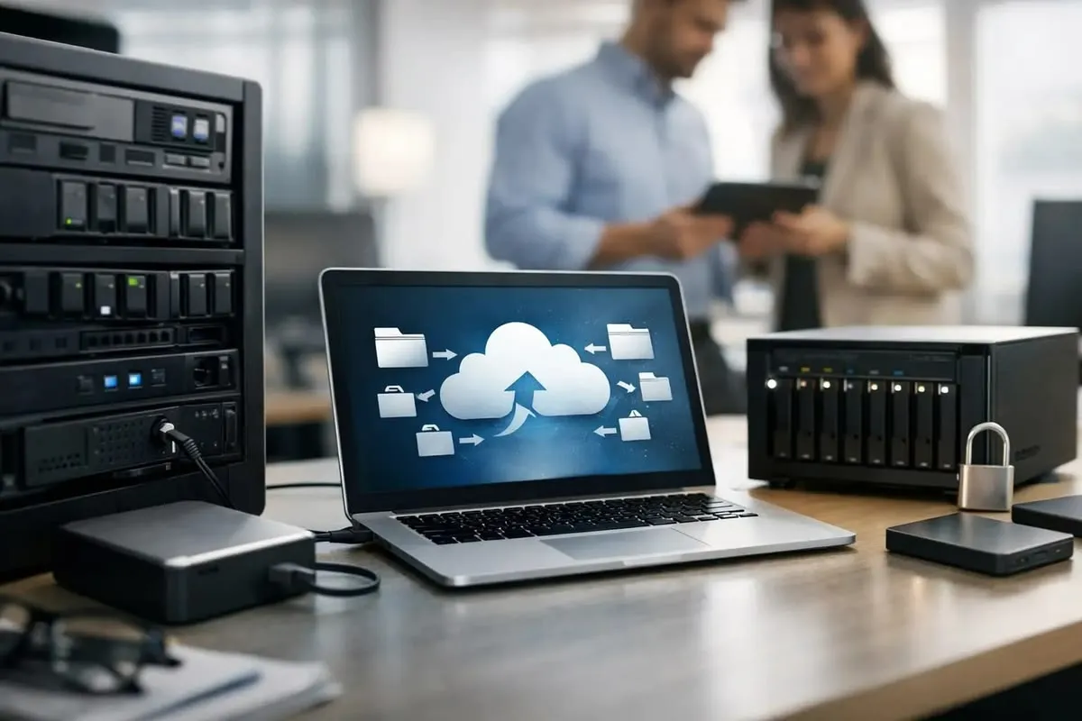 Safe cloud photos vs. fake storage-full scam
