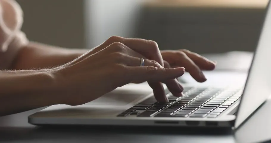 Person protecting their cloud photos from a fake storage scam